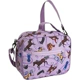 Wildkin Purple English Riding Original Lunch Bag
