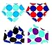 Baby Bib Bandana Drool Bibs(Zooey Collection) - 4 Pack - Unisex - Baby Gift Set for Boys and Girls
