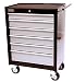 HOMAK BG04027603 27-Inch SE Series 6-Drawer Rolling Cabinet - Black/Gray