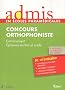 Admis - concours param�dical, orthophoniste, �preuves �crites et orale, entrainement