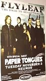 Flyleaf Poster - Concert Flyer