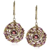 Dana Kellin Berry Mix Small Medallion Earrings