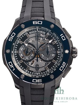 ROGER DUBUIS ロジェ･デュブイ パルジョンクロノグラフ ブラックチタン RDDBPU0005 [並行輸入品] [新品] [RD354][メンズ]