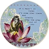 Holy Crap Erin Smith Art A24766 if I wasn't so tired Coaster