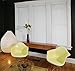 Lotus & Windoware 2-Inch Faux Wood Blind, 35 by 60-Inch, White