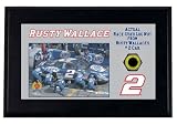 Rusty Wallace Race Used Lug Nut Plaque
