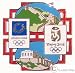 Athens 2004 to Beijing 2008 Olympics Bridge Pin