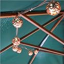 FL-1484 | COMMERCIAL QUALITY 1.8M COPPER BALL GARDEN LIGHT SET | CONNECT UPTO 10 SETS | IDEAL GARDEN DECORATION ALL YEAR ROUND