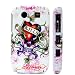 Textured Love Kills Ed Hardy Tattoo Hard Case Cover For BlackBerry Javelin Curve 8900 - White  from MOBILES R US