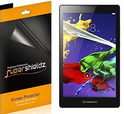 [3-Pack] SUPERSHIELDZ- Anti-Bubble High Definition Clear Screen Protector For Lenovo Tab 2 A8-50 / Tab 2 A8 Tablet 8-inch + Lifetime Replacements Warranty - Retail Packaging