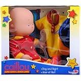 Caillou 14" Exclusive Day and Night Doll with Two Outfits
