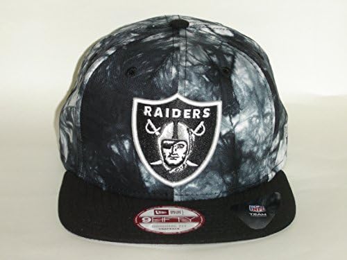 New Era NFL Oakland Raiders 2Tone Black White Snapback Cap 9Fifty NewEra