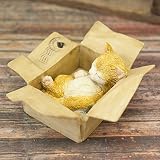 [ネコのオーナメント]箱にゃん（茶）11916[幅12cm、高さ5cm]