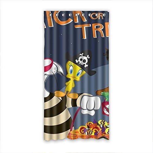 DONGMEN Cartoon Tweety Bird Blackout Window Curtain Polyester 50"x96" (one piece)