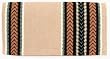 Mayatex Saddle Blanket - Iron Horse - SAN/FWN/CHEST/SAG/CRM/BLK