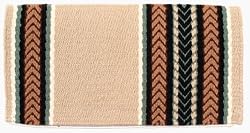 Mayatex Saddle Blanket - Iron Horse - SAN/FWN/CHEST/SAG/CRM/BLK