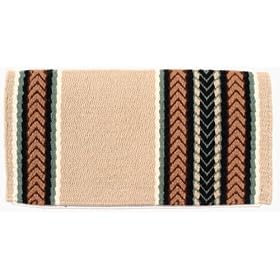 Mayatex Saddle Blanket - Iron Horse - Sand/Fawn/Chestnut/Sage/Cream/Black