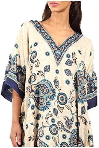 ladies womens kaftan maxi plus size free size beach cover summer kimono caftan B103