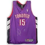 Vince Carter Toronto Raptors Autographed Away Jersey