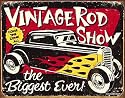 Schoenberg - Vintage Rodshow Metal Tin Sign 16"W x 12.5"H