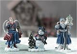 Pipka Santa 13757 Christmas Greeter Set Miniature