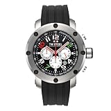 TW Steel Sonder-Edition Unisex-Armbanduhr Grandeur Tech Chronograph Silikon TW-607