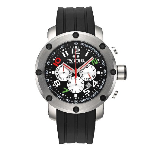 TW Steel Sonder-Edition Herren-Armbanduhr XL Grandeur Tech Chronograph Silikon TW-608 Preisvergleich