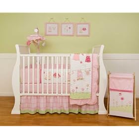 Clothes Line 6-Piece Crib Bedding Set