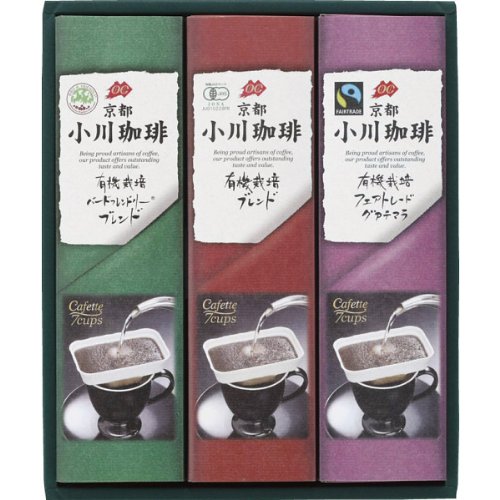 京都 小川珈琲 有機栽培カセットコーヒーセット