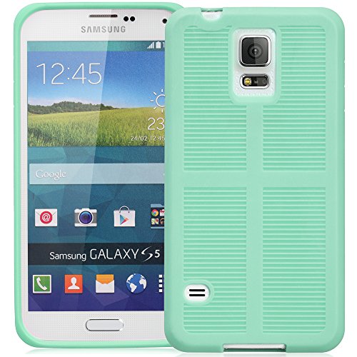 GreatShield [FLEXI] Galaxy S5 Case - Slim Fit Flexible Design TPU Cover for Samsung Galaxy S5 (Teal)