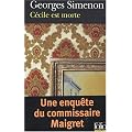 C�cile est morte : Une enqu�te du commissaire Maigret