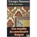 C�cile est morte : Une enqu�te du commissaire Maigret