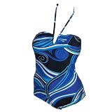 Gottex Profile Halter Swimsuit E6112019 12 Blue