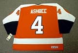 BARRY ASHBEE Philadelphia Flyers 1974 CCM Vintage Throwback Away NHL Hockey Jersey