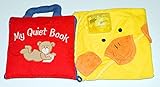布絵本MY QUIET BOOKマイクワイエットブック&あひるのフードつきバスポンチョ　おまけ付きギフトセット