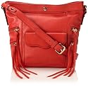 Rebecca Minkoff Dexter Bucket Shoulder Bag,Scarlet,One Size