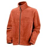 Columbia Men's Steens Mountain Full Zip, Burnt Orange, Small