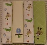 Just Born Receiving Blankets - Animal Adventure