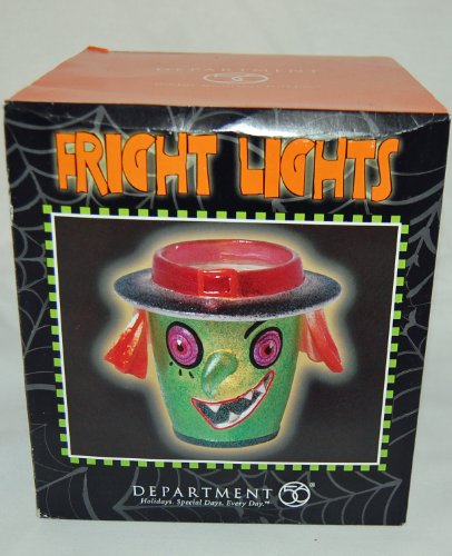 Dept Department 56 Halloween Decorations Lighted Decor - Fright Light Witch
