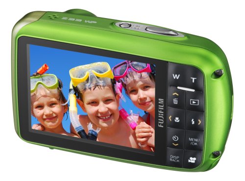 Fujifilm FinePix Z33WP 10MP Digital Camera with 3x Optical Zoom (Green) (OLD MODEL)