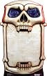 Skull Signboard (Halloween) Standup Poster