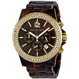 Michael Kors Tortoise Quartz Brown Dial ...