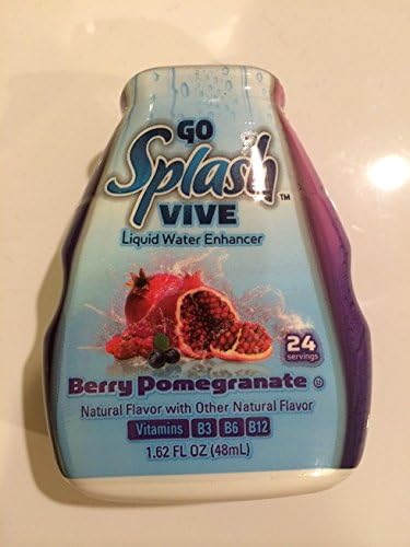 Go Splash Vive Berry Pomegranate Liquid Water Enhancer 1.62oz (2 Pack)