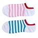 No Show Socks Cotton Hidden Low Cut Athletic for Running Women 6 Pairs by Habiter