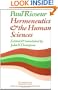 Hermeneutics and the Human Sciences: Essays on Language, Action and Interpretation