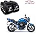 Auto Pearl - Pro Biker SIDE HANGING Water Proof Bike Twin Saddle KTM Type Bags Black For - Suzuki GSF650N Bandit RS.4499.00