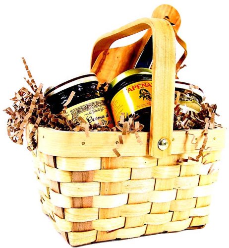 Aperitif from Europe wine & cheese gift basket with tapenade, spreads and more by Touch of Europe Gift Baskets