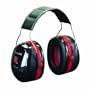 AEARO H540A Geh�rschutz Optime lll Kapseln schwarz/rot PELTOR doppelte Schale