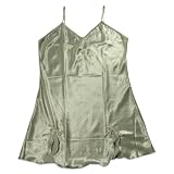 Happie 2 Cool Clothing - Plus Ladies Slip Nightie, Ivory