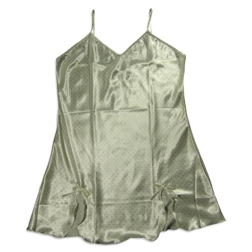 Happie 2 Cool Clothing - Plus Ladies Slip Nightie, Ivory (Size XX-Large) Happie 2 Cool Clothing - Plus Ladies Slip Nightie, Ivory (Size XX-Large)